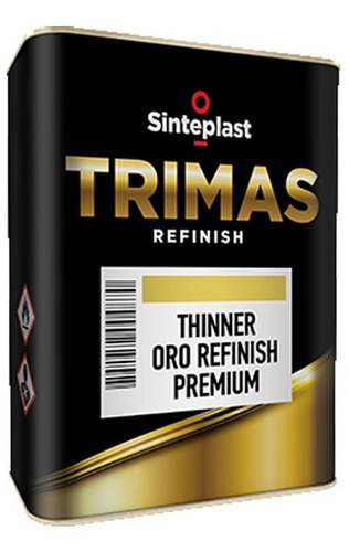 Thinner Sello Oro Premium Diluyente 4l Trimas Sinteplast Mm