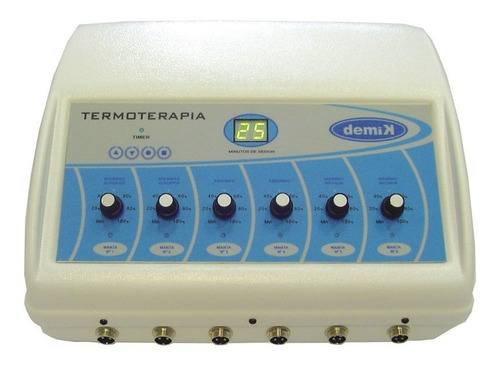 Equipo Termoterapia Demik 6 Mantas Adiposidad Sensor Termico