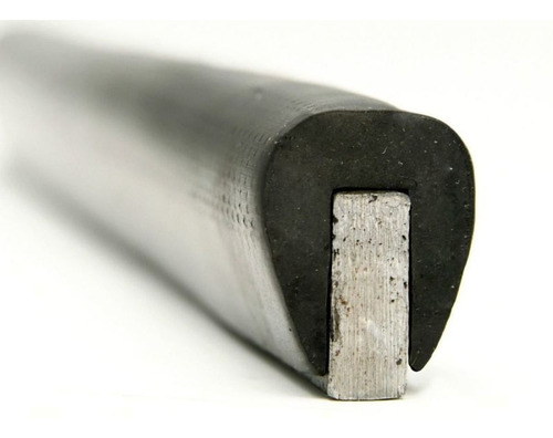 Perfil Borracha Acabamento Debrum Tipo U - 22 Mm - 20 Metros