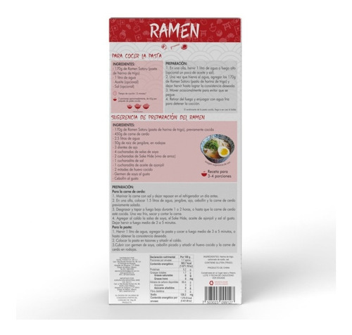 Imagen 6 de 9 de Pasta Para Preparar Ramen 170g