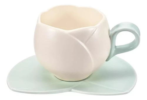 Nuevo 2024 Hermosa Taza De Tulipán De Cerámica, Taza De Café