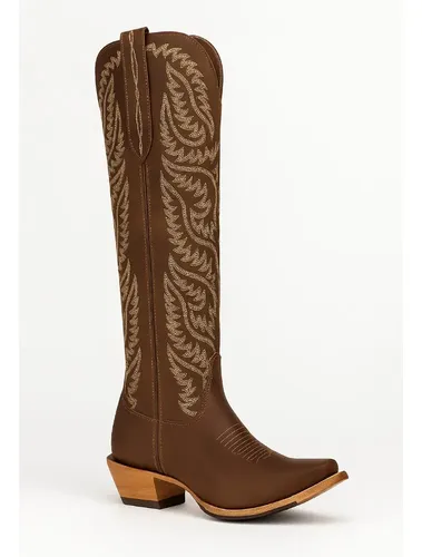 Bota Texana Feminina Goyazes Dakar Café 259805-cc
