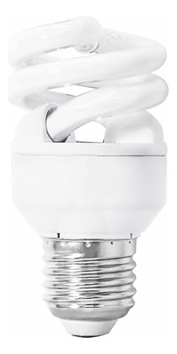 Lâmpada Mini Compacta 9w 127v E27 Branco Frio 5 Peças Cor Da Luz Branco-frio