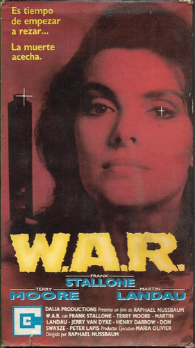W.a.r. Vhs Frank Stallone Donna Denton Terry Moore 1987