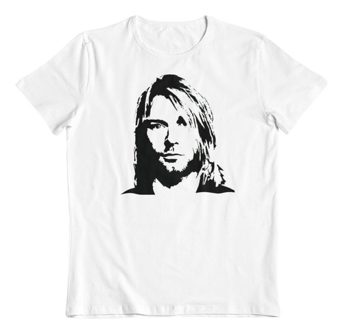 Polera - Dtf - Cantante Kurt Cobain Nirvana
