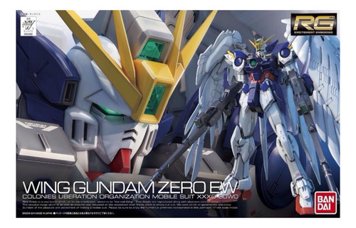 Gundam Rg 1:144 Model Kit Wing Zero Bandai Robot Coleccion