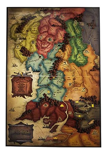 Hasbro Gaming Risk: El Señor De Los Anillos Trilogía Edición