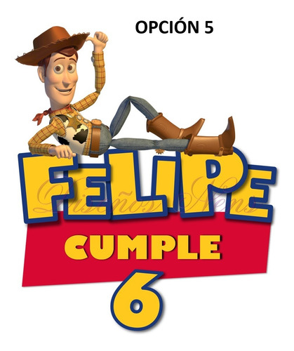 Toy Story Logo Personalizado Imprimible Digital Cumpleaños