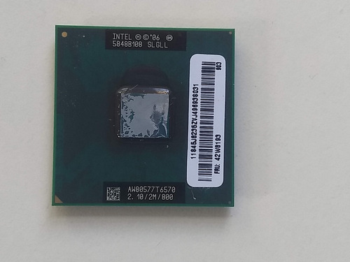 Procesador Intel Core 2 Duo T6570 (slgll)