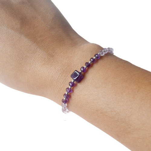 Pulsera De Plata Brazalete Regulable Regalo Mujer Novia 