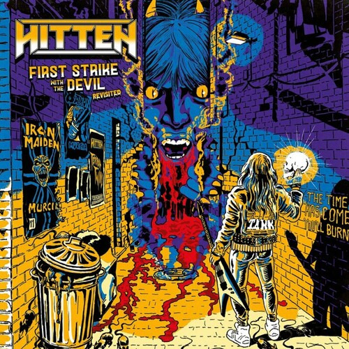 Hitten First Strike With The Devil - Revisited - Mustard Lp