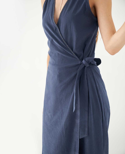Vestido Esprit 492f006 Azul Medio