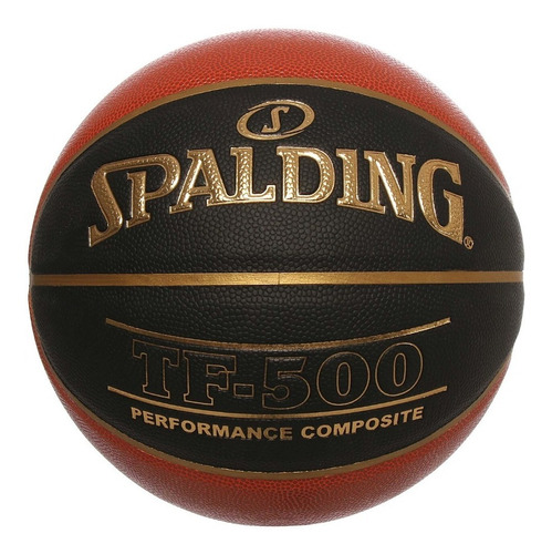 Balon Basketball Spalding Tf500 Negro // Bamo