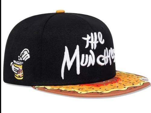 Gorra Plana De Mordida, The Munchies, Gorra De Dona Mordida