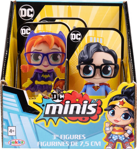 Super Girl Figura Articulada 8cm Dc Mini Wave 2