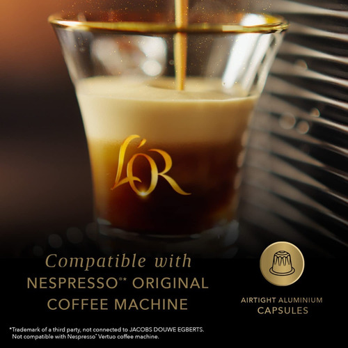 40x Capsulas L'or - Satinato - Compatibles Nespresso