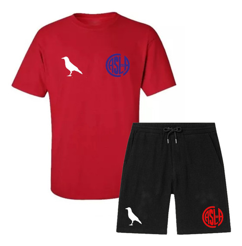 Combo San Lorenzo - Bermuda - Remera - Unisex - Futbol Moda