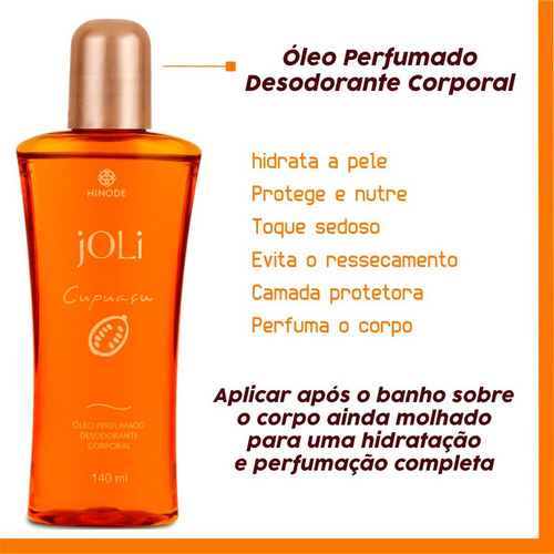 Imagem 6 de 7 de Perfume Rebelle + Óleo E Creme Corporal Joli Cupuaçu