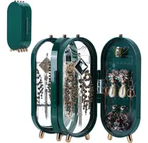 Comprar Alhajero Joyero Organizador De Joyas Accesorios Con Espejo