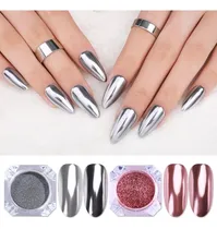 Comprar 4 Polvos Efecto Espejo+ 2 Aplicadores  Deco Uñas Strass Glit