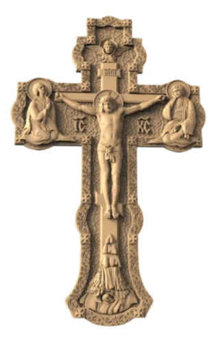 Crucifixo Relevo 3d - Arquivo Stl Cnc Router Artcam,aspire3d