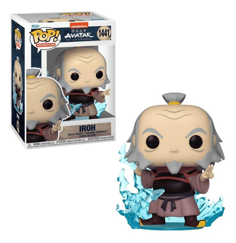 Boneco Funko Pop! Avatar: Iroh With Lightning