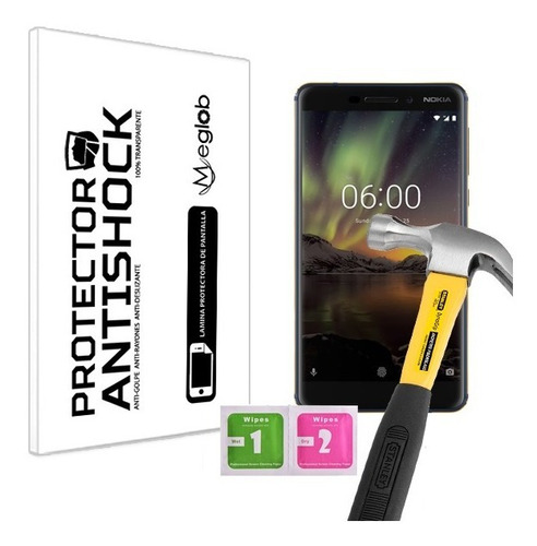 Protector Pantalla Anti-shock Nokia 6 2018