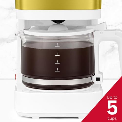 Cafetera Holstein Housewares Para 5 Tazas, Pause N Serve, On
