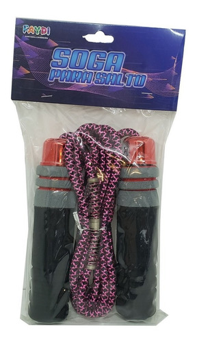 Soga Para Saltar Metalizada 250cm Blister Jlt Fd233936