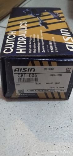 Bombin Clutch Inferior Corolla 93-02 Aisin Original