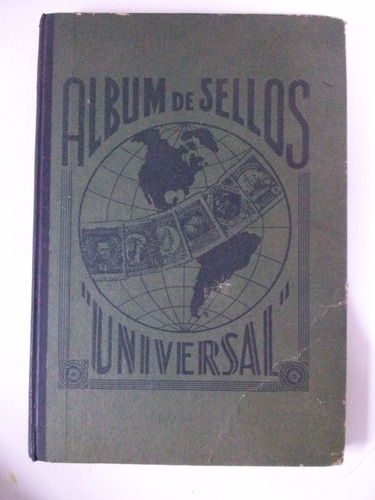 Libro Album De Sellos(ed.1947) Universal,tapa Dura