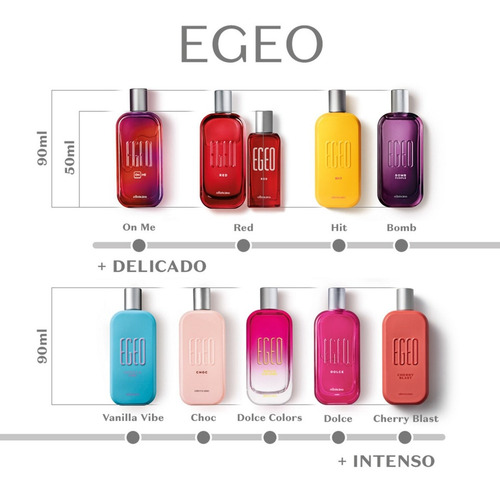 Egeo Dolce 90ml Desodorante Colônia - Perfume O Boticário