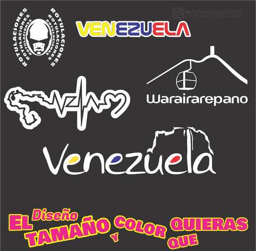 Calcomanías - Stickers  Rotulación - Vinil - Venezuela