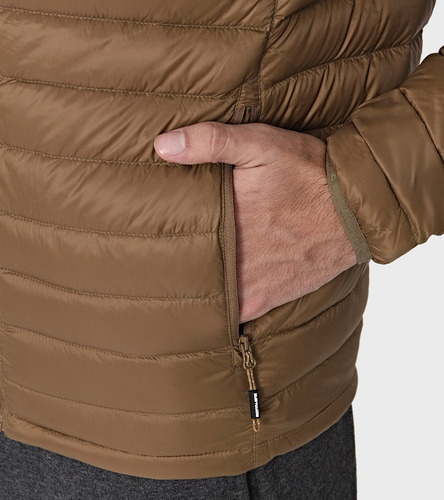 Campera Montagne Lando Inflable Pluma Duvet Hombre