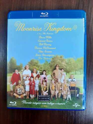 Blu-ray Moonrise Kingdom Com Bruce Willis