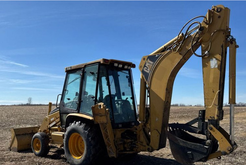 Retroexcavadora Caterpillar 430d Año 2002 Sencilla
