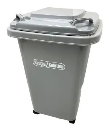 comprar Contenedor De Basura 50 Lts Con Tapa Y Ruedas S\u002Fsolución