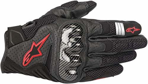 Guante De Moto Alpinestars Smx-1 Air V2 Para Hombre, Negro, 