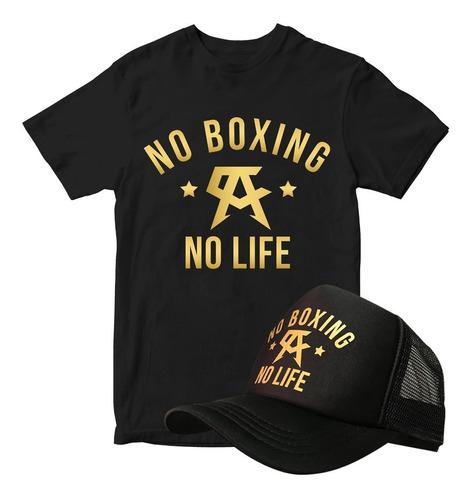 Playera + Gorra - Canelo Alvarez No Boxing No Life