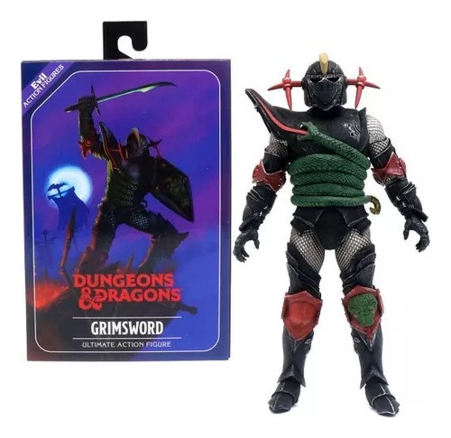 Neca Ultimate Action Figure Dungeons And Dragons: Grimsword