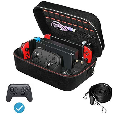 Estuche De Almacenamiento Para Nintendo Switch, Ivoler Porta