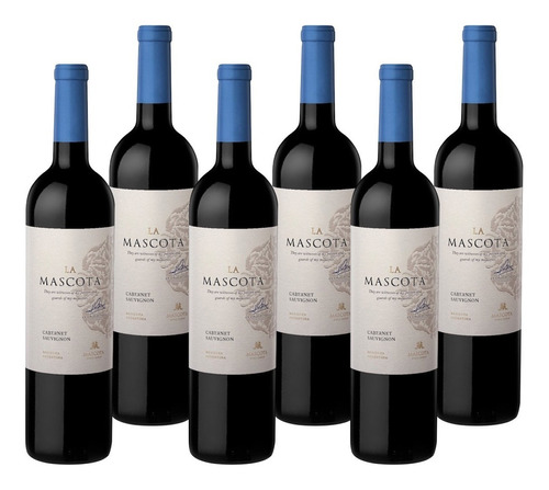 Vino La Mascota Malbec 750cc Caja X 6 Unidades -    Sufin