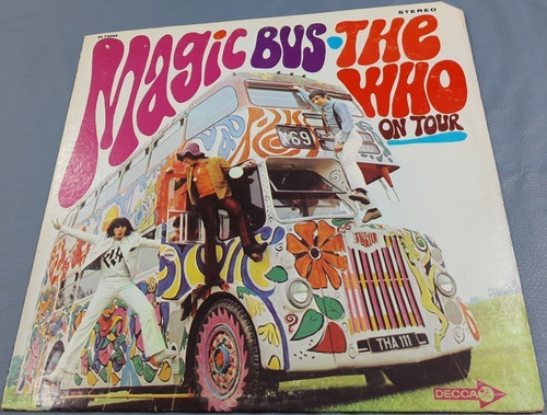 The Who - Magic Bus Lp Usa 1ra Edicion Pete Townshend Daltre