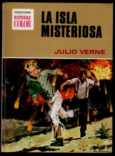 La Isla Misteriosa, Julio Verne Colección Historias Color