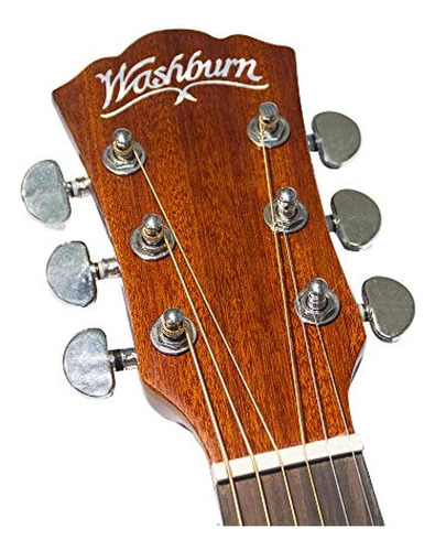 Washburn Apprentice D5ce Paquete De Guitarra Acústica-eléc