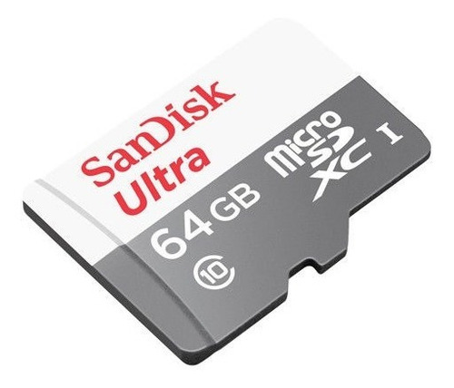 Imagen 2 de 7 de Memoria Microsd 64gb Micro Sdxc Clase 10 Sandisk 80mbs Ramos