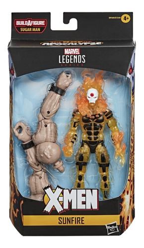 X-men Figura Articulada Sunfire Marvel Muñeco 15cm E9169 Edu