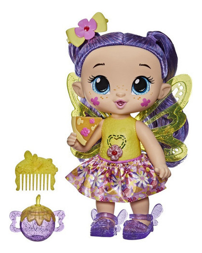 Muñeca Baby Alive Glo Pixies Siena Sparkle Hasbro 26cm