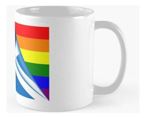 Taza Bandera De Escocia Bandera De Orgullo Gay Calidad Premi