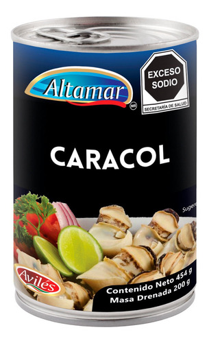 Caracol Altamar Tipo Abulon 410g